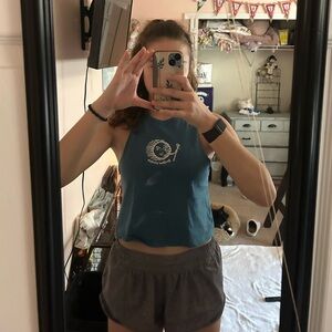 Lacrosse cropped Tank top